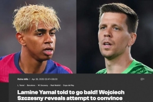 莱万：9分钟5球和对皇马大四喜印在我的脑海里；梅罗激励了我